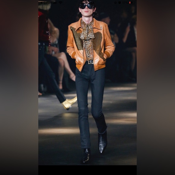 Saint Laurent Devon Python leather boot.. Very sexy boot. Size 41 YSL 8 US - Picture 15 of 16